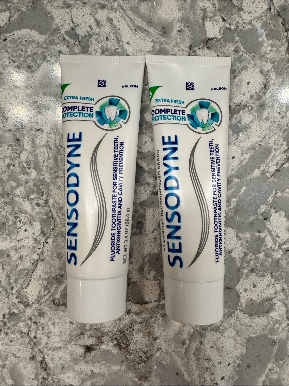 NEW & SEALED!! Sensodyne complete collection toothpaste.